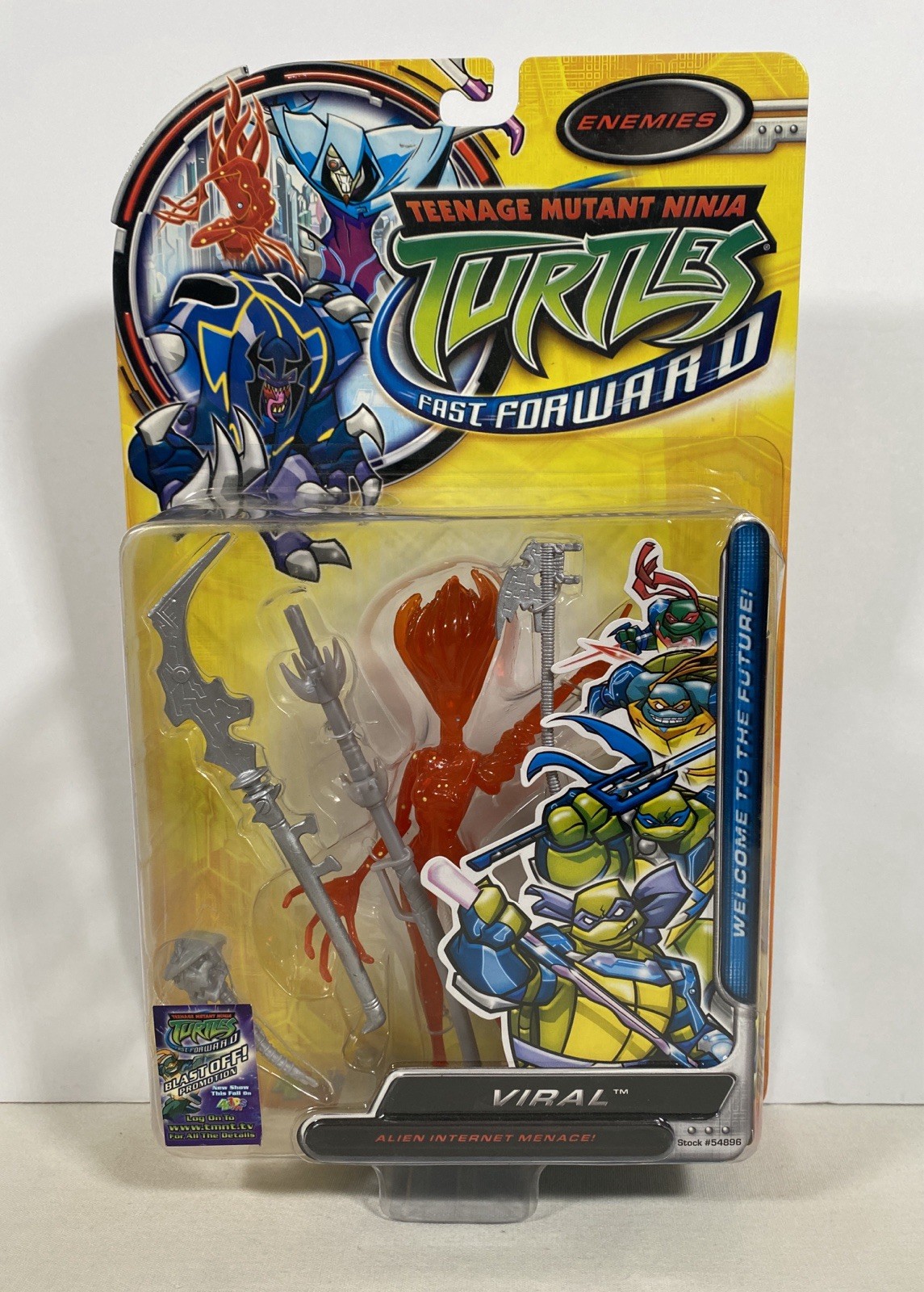 TMNT Fast Forward Viral Figure 2006 Playmates Enemies Teenage Mutant Ninja Turtl TMNT Fast Forward Viral Figure 2006 Playmates Enemies Teenage Mutant Ninja Turtl