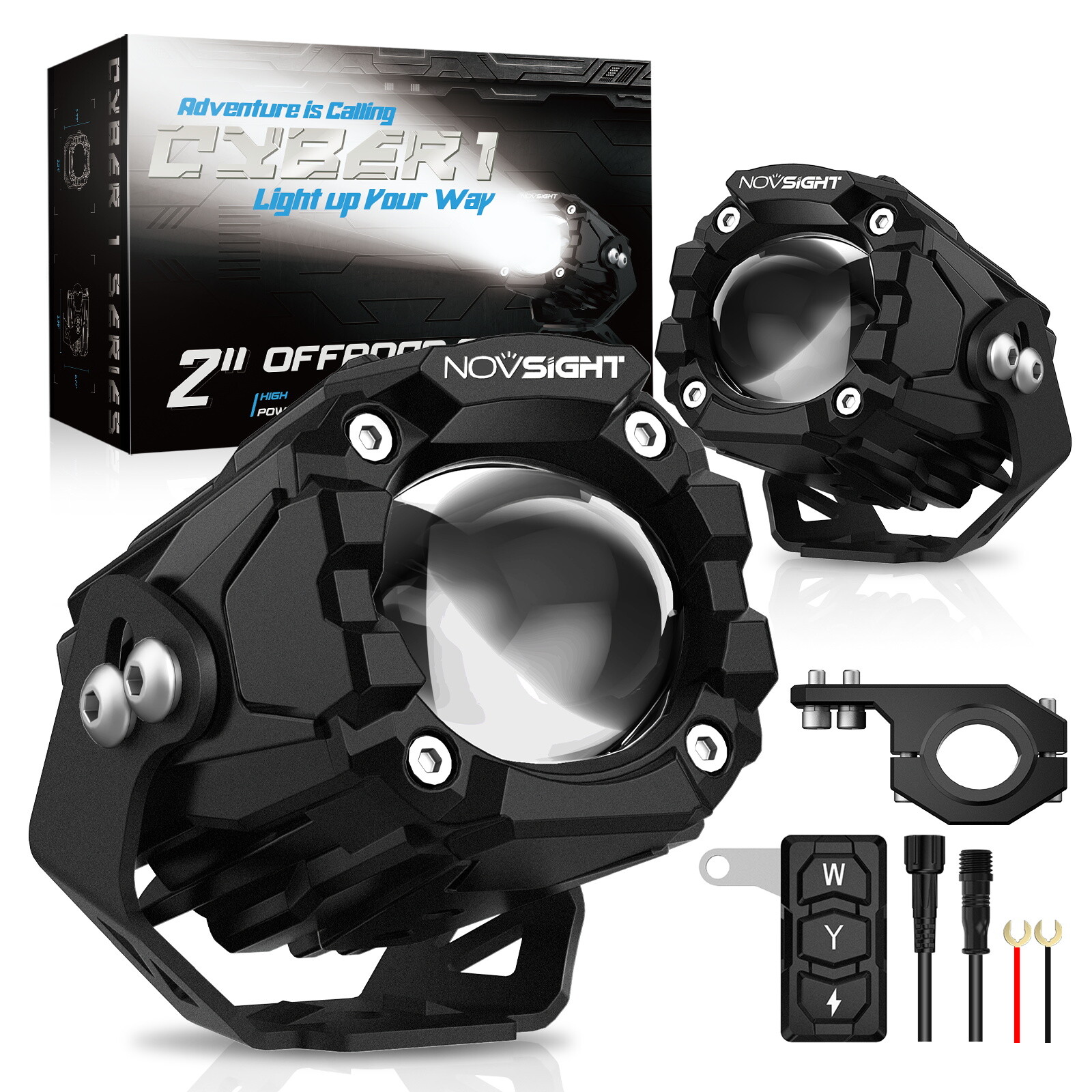 NOVSIGHT 2 Inch LED Pod Lights