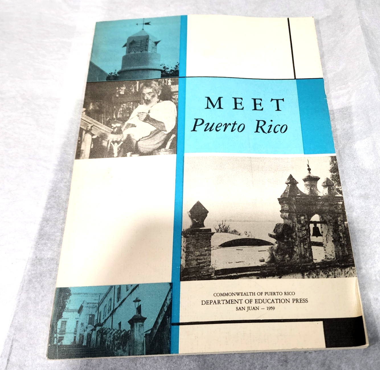 Meet Puerto Rico Department Of Education Press San Juan Booklet Vintage 1959
