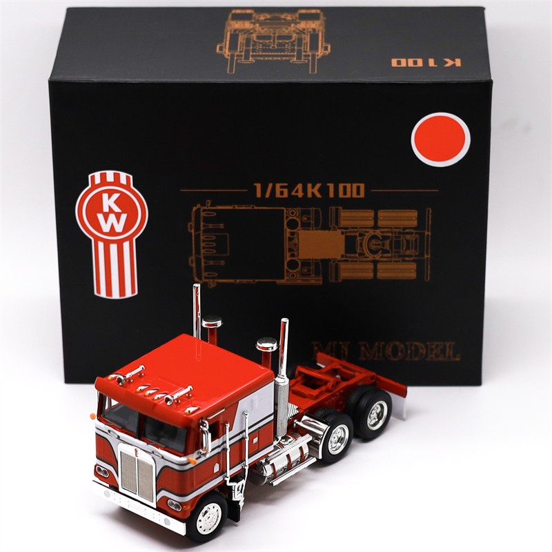 MJ Model 1:64 Kenworth K100 Diecast Model Car
