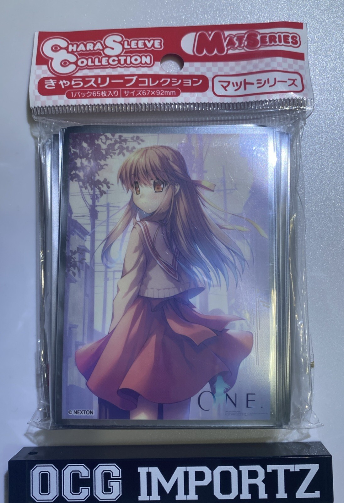 OCG TCG Chara Sleeve Collection Mat Series ONE. Mizuka Nagamori 65pcs NEW