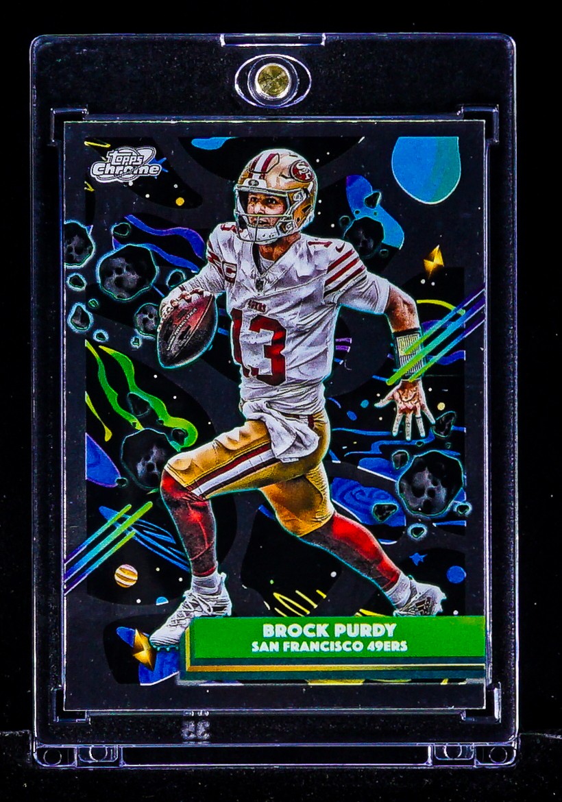 Brock Purdy COSMIC SPACE CHROME CARD 49ers
