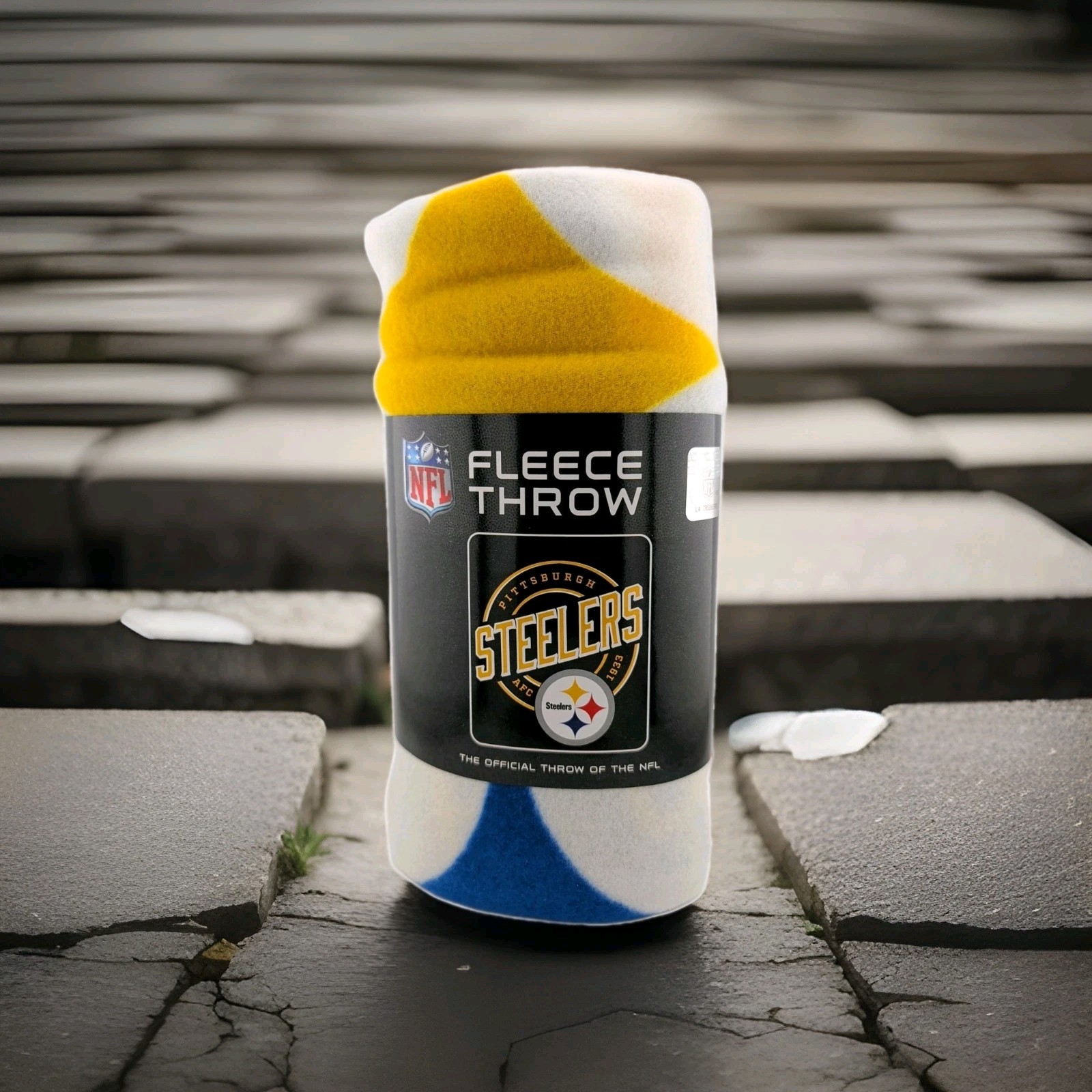 Pittsburgh Steelers Fleece Throw Blanket NFL Football 50\