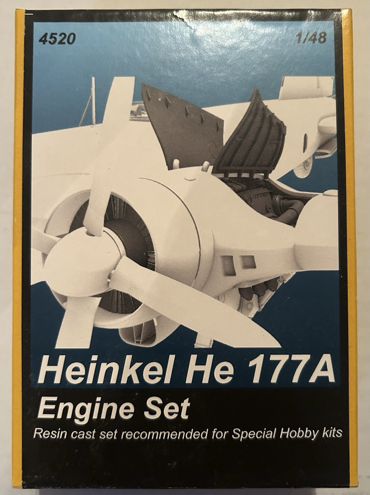 1/48 He-177 resin kit Engines only for SPECIAL HOBBY kit