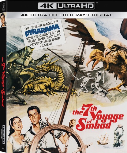 The 7th Voyage of Sinbad [New 4K UHD Blu-ray] With Blu-Ray, 4K Mastering, Ac-3
