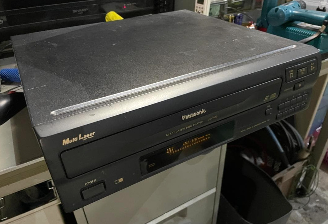 Panasonic LX-H180 Multi Laser Disc Player CD CDV LD Compatible Working No Remote