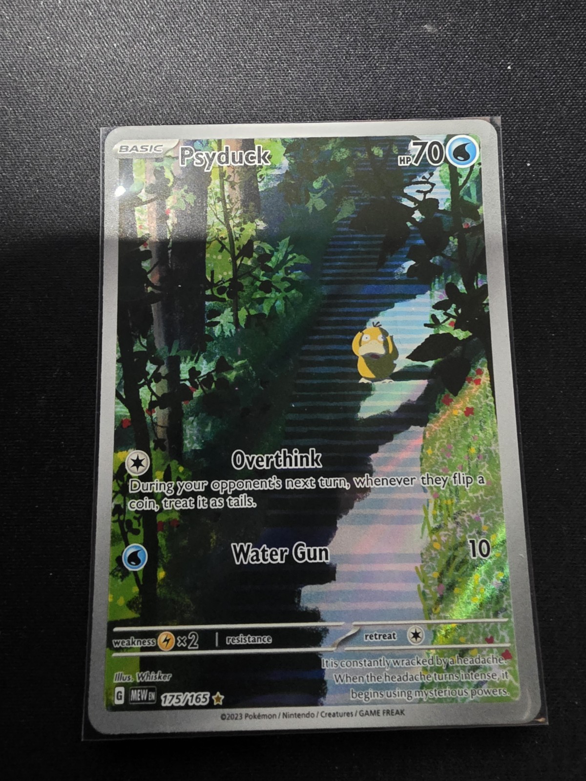 Pokémon TCG - Psyduck - 175/165 - SV 151 IR Holo EN Full Art