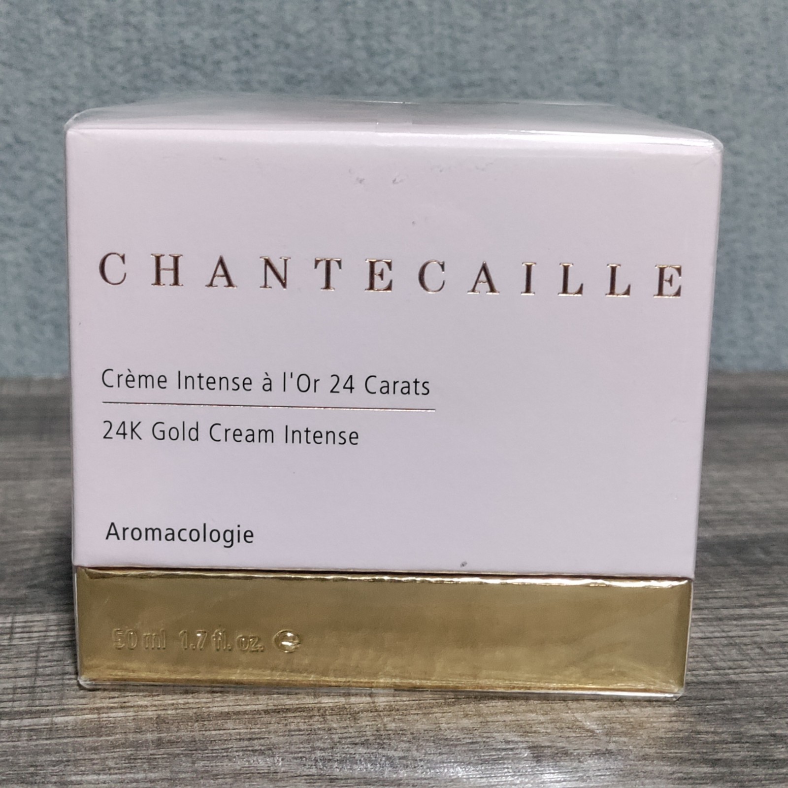 Chantecaille 24K Gold Cream Intense 50ml 1.7oz Face Moisturizer NIB Sealed Chantecaille 24K Gold Cream Intense 50ml 1.7oz Face Moisturizer NIB Sealed