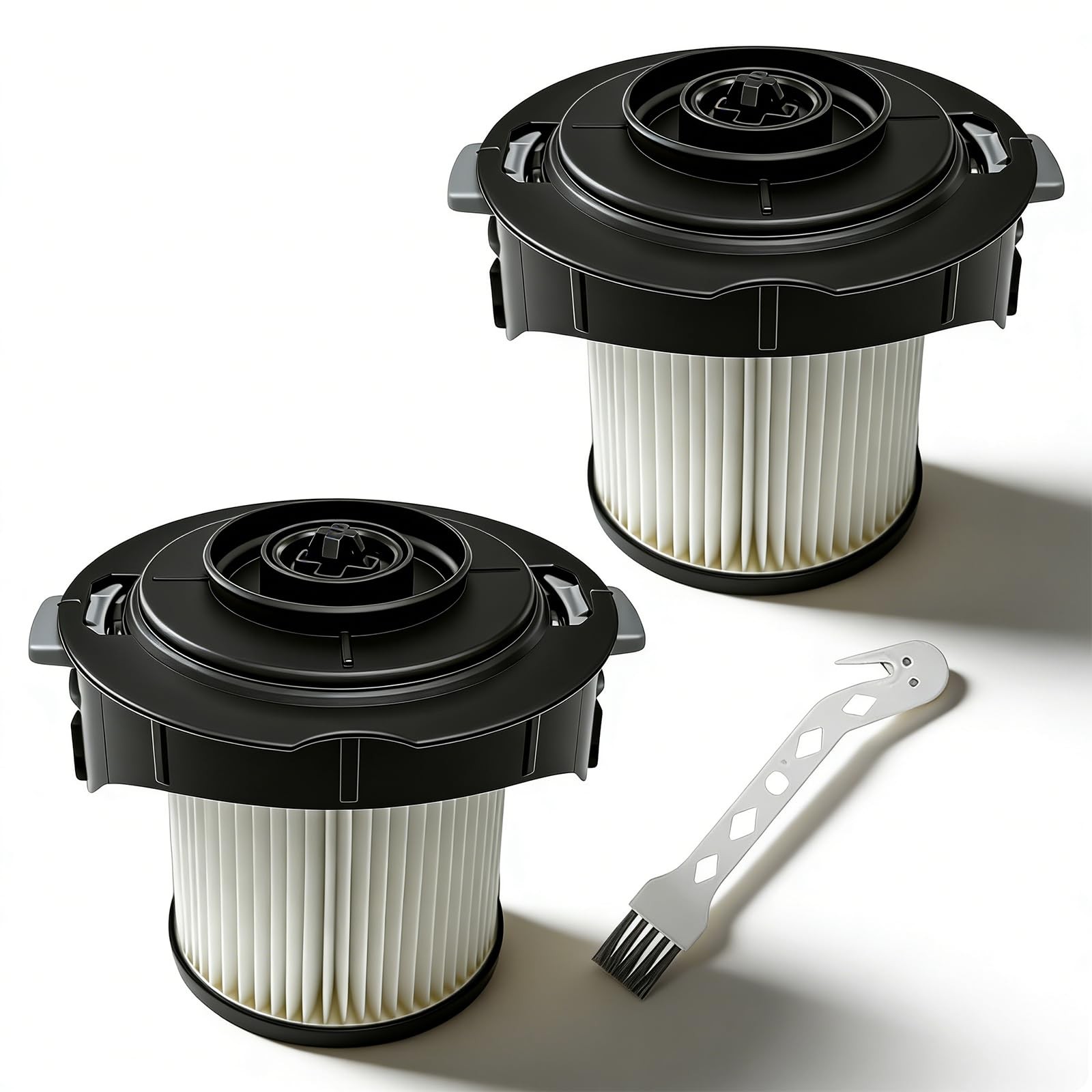 2-Pack HX1 Filter Compatible with Miele Duoflex Cordless Stick 1 inch