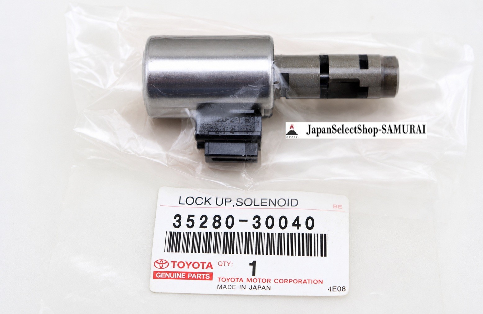 TOYOTA LEXUS 35280-30040 Lock Up Solenoid Valve GS300 Genuine OEM New