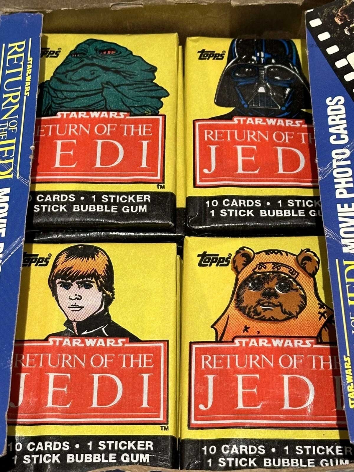 (1) 1983 Topps Return of the Jedi Unopened Wax Pack Factory Sealed NEW