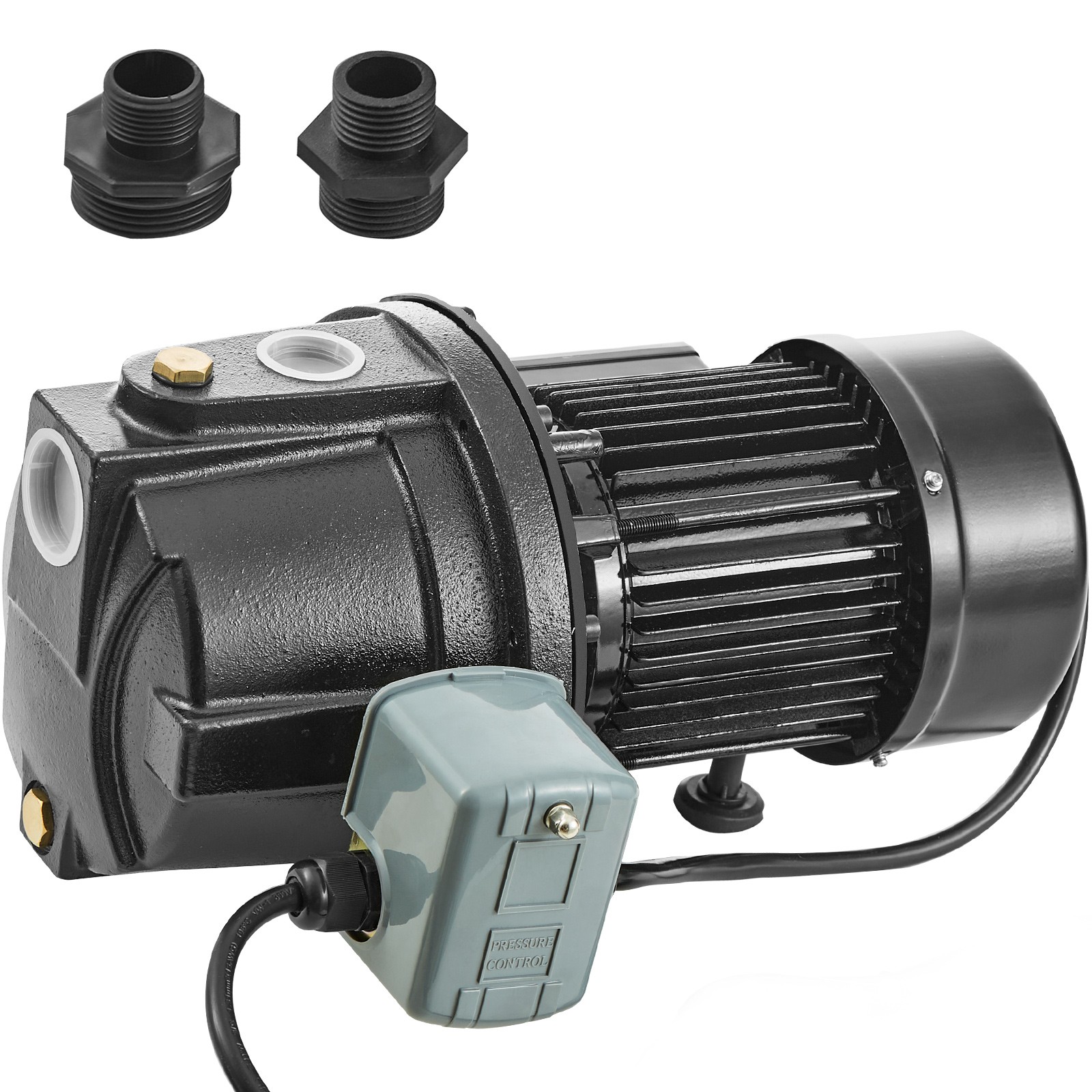 1HP 17.6 GPM Shallow Well Jet Water Pump Irrigation 164 FT Head Cast Iron