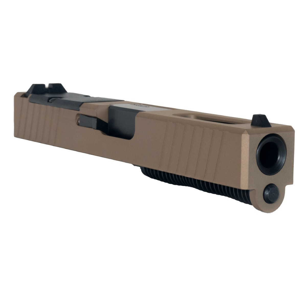 Complete Slide for Glock 19 Gen 3 - Ported Nitride Barrel - FDE RMR Optic Cut