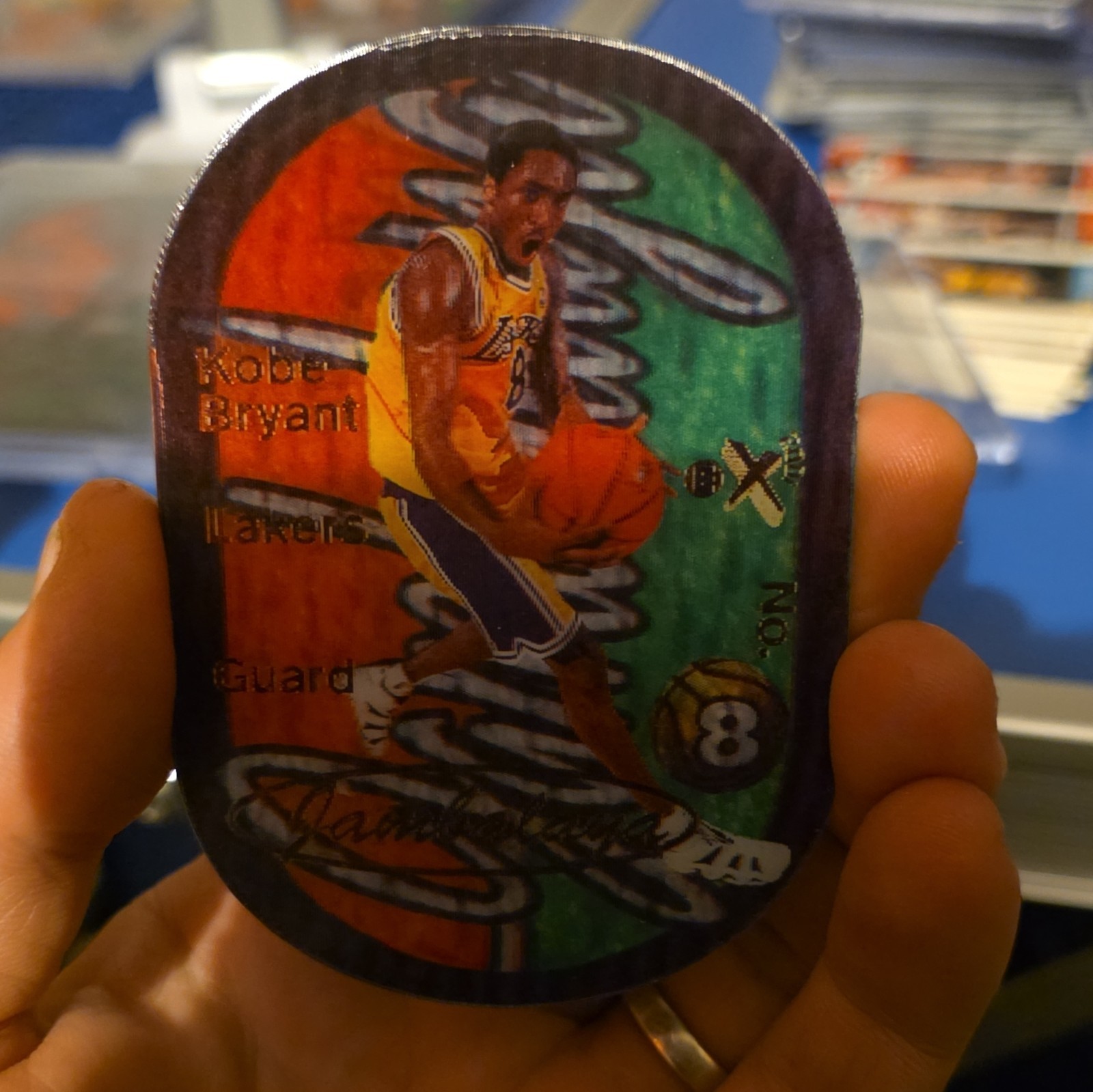 SkyBox 1997-98 Premium Jambalaya Insert Kobe Bryant Lakers NBA ( Promo )
