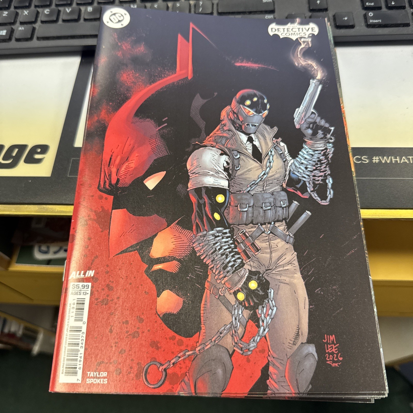 Detective Comics #1113 CVR E Jim Lee Building Bad VAR 9/16/26 DC