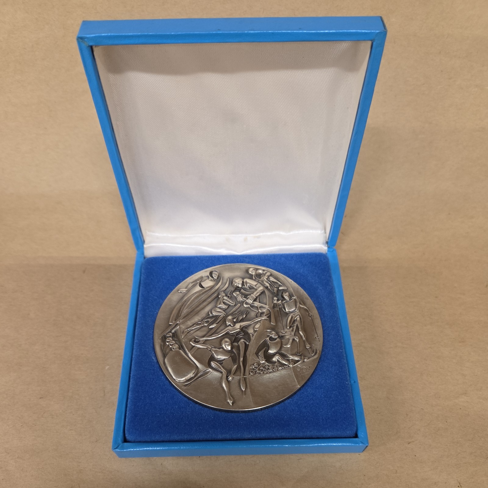 1980 Lake Placid Winter Olympics Participant Participation Medal in Original Box 1980 Lake Placid Winter Olympics Participant Participation Medal in Original Box