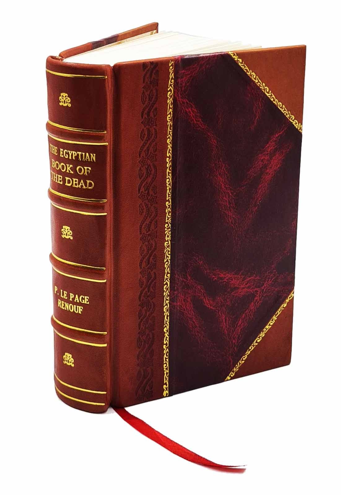 The Egyptian Book Of The Dead 1904 [Leather Bound]