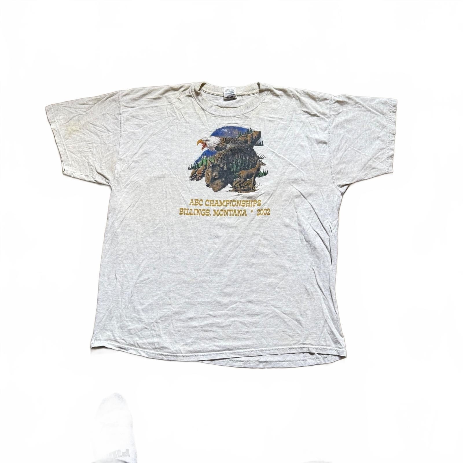 Vintage XXL ABC Championships Billings Montana 2002 T-Shirt