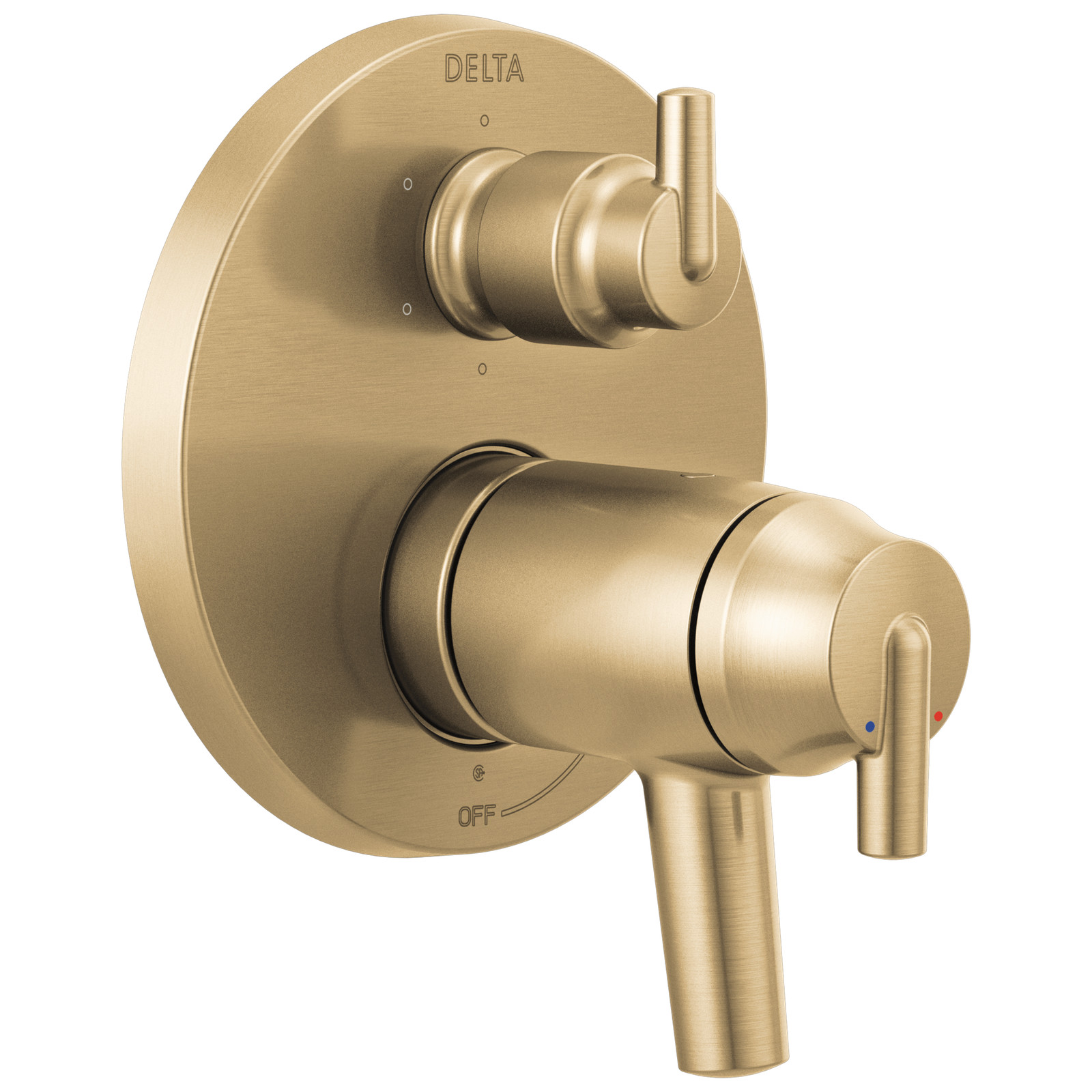 Delta T27T959-CZ Trinsic TempAssure 6-Setting Diverter Trim Champagne Bronze Delta T27T959-CZ Trinsic TempAssure 6-Setting Diverter Trim Champagne Bronze