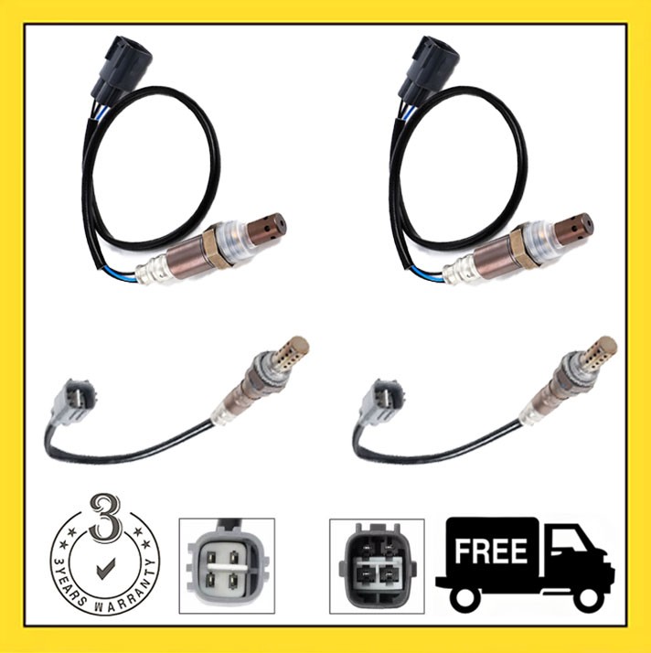 Set of 4 Up+Down Oxygen Sensor For Toyota 4Runner Tundra FJ Cruiser Lexus GX470