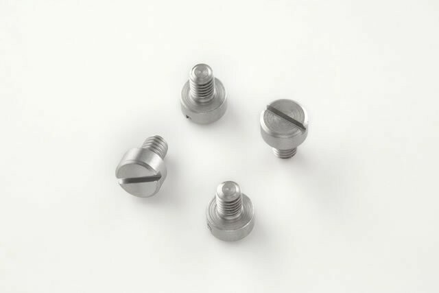 Hogue EXTREME Grip Screws-Ruger MK II/III-Slotted Head-Stainless-Pack of 4-82018