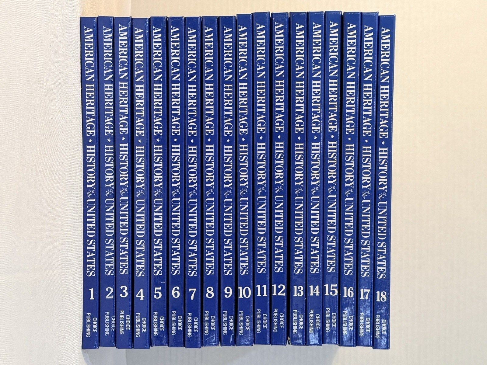 American Heritage Illustrated History of the United States Full Set 18 Vols 1988
