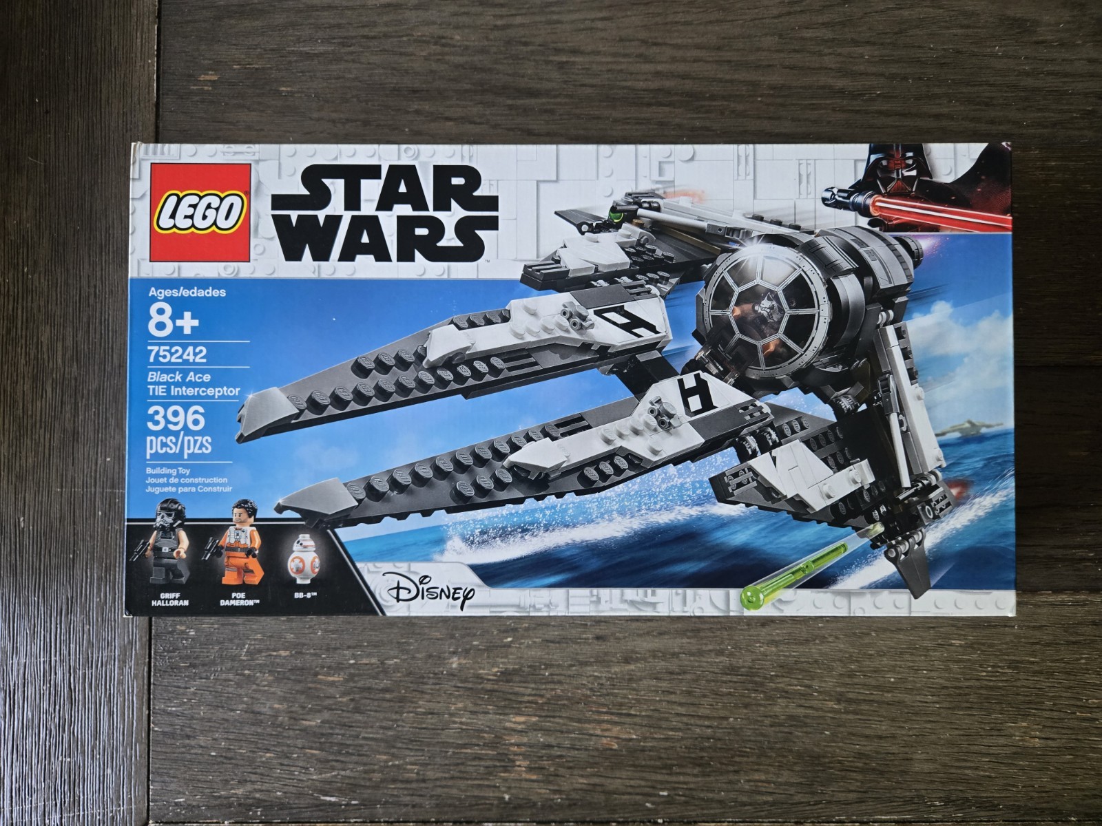 LEGO Star Wars 75242 Black Ace TIE Interceptor BNIB SEALED