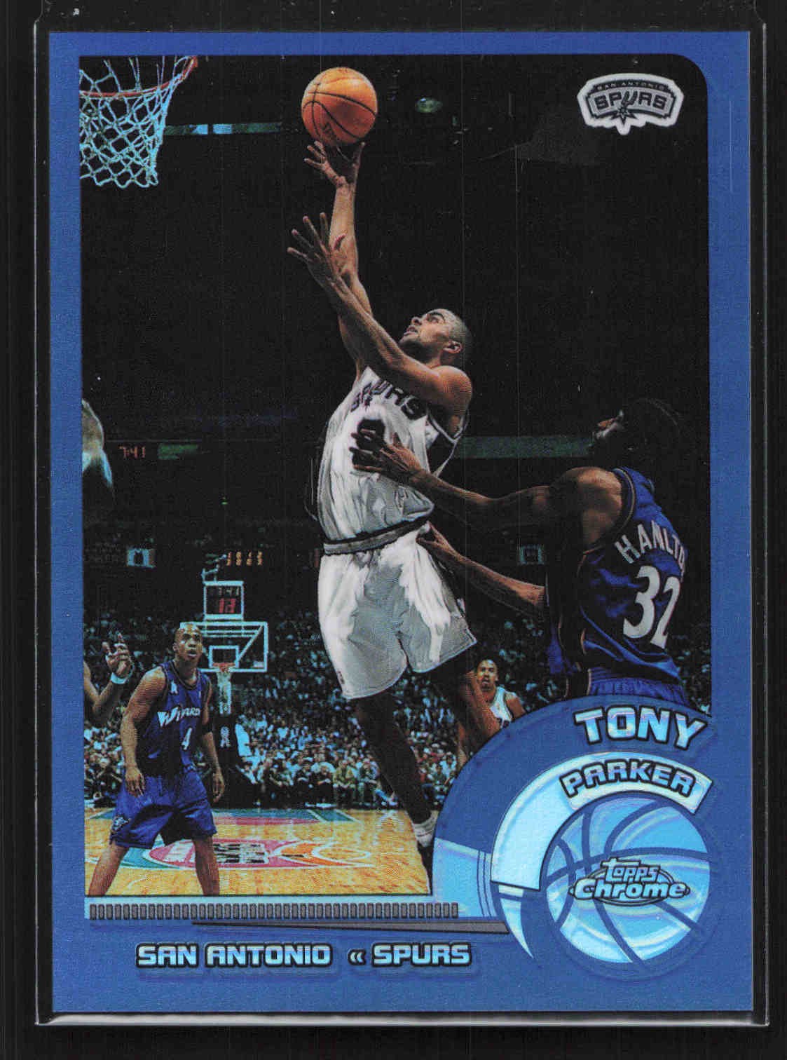 2002-03 Topps Chrome #86 Tony Parker Refractors