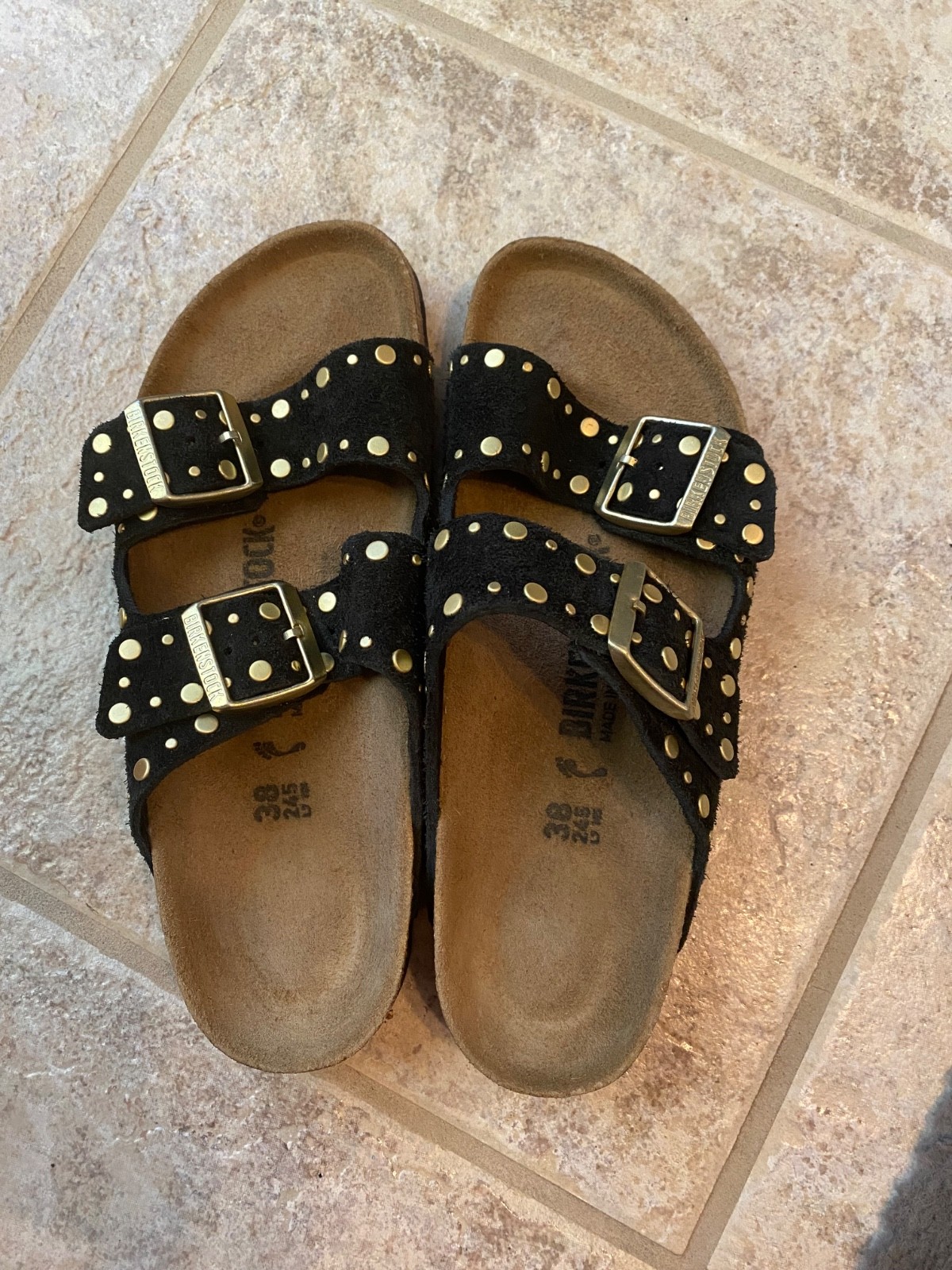 BIRKENSTOCK ARIZONA RIVITS SANDALS BIRKENSTOCK ARIZONA RIVITS SANDALS