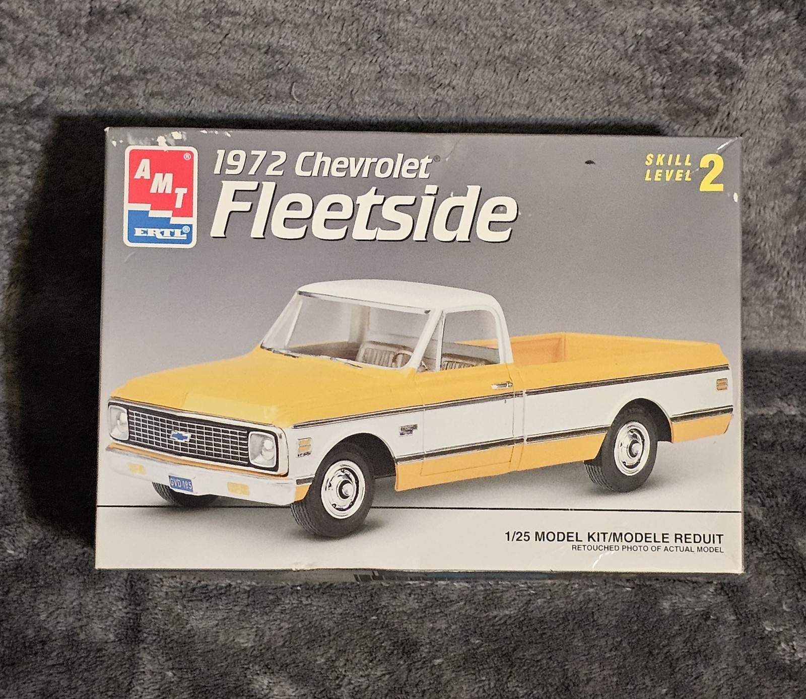 1995 AMT ERTL 1972 Chevrolet Fleetside Truck Model 1/25 Open Box 6691