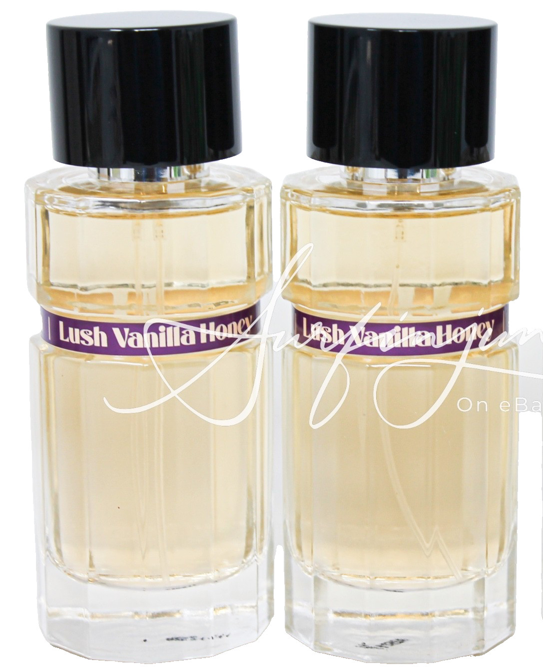 Tru Lush Vanilla Honey Eau De Parfum Perfume 3.4oz Women\'s Spray Fragrance 2 pc