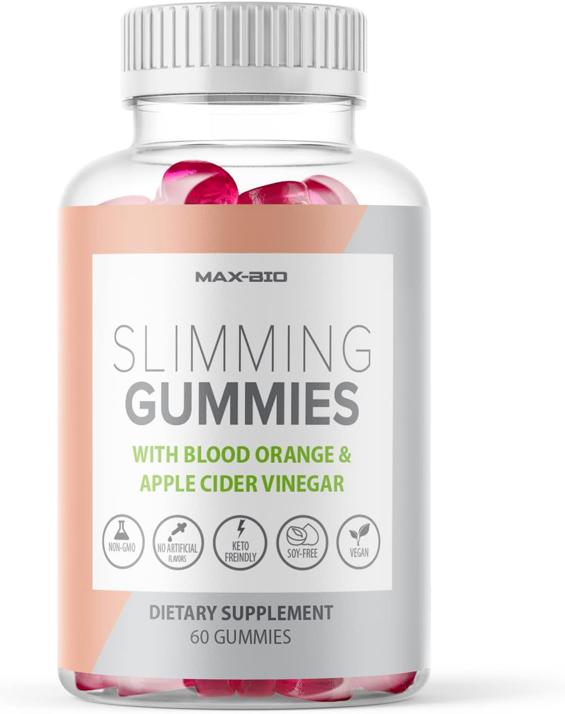 5 PK BEST PRICE DIET SLIMMING GUMMIES DIET Blood Orange Apple Cider Vinegar 5 PK BEST PRICE DIET SLIMMING GUMMIES DIET Blood Orange Apple Cider Vinegar
