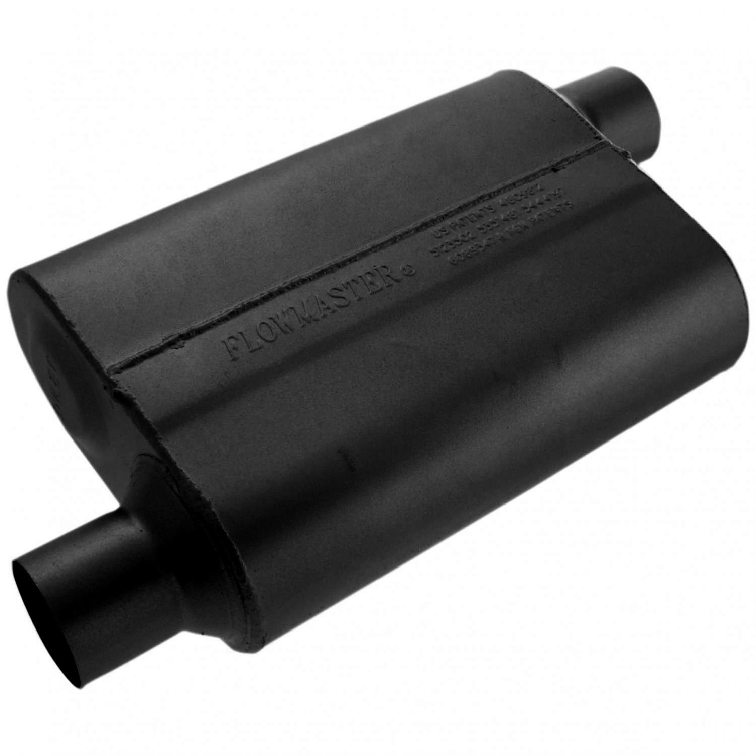 Flowmaster Muffler American Thunder 40 2 1/2 Inlet/2 1/2 Outlet Steel 42543