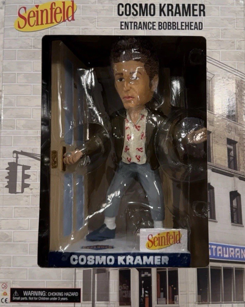 2026 Brooklyn Cyclones SGA Bobblehead Cosmo Kramer Seinfeld Night