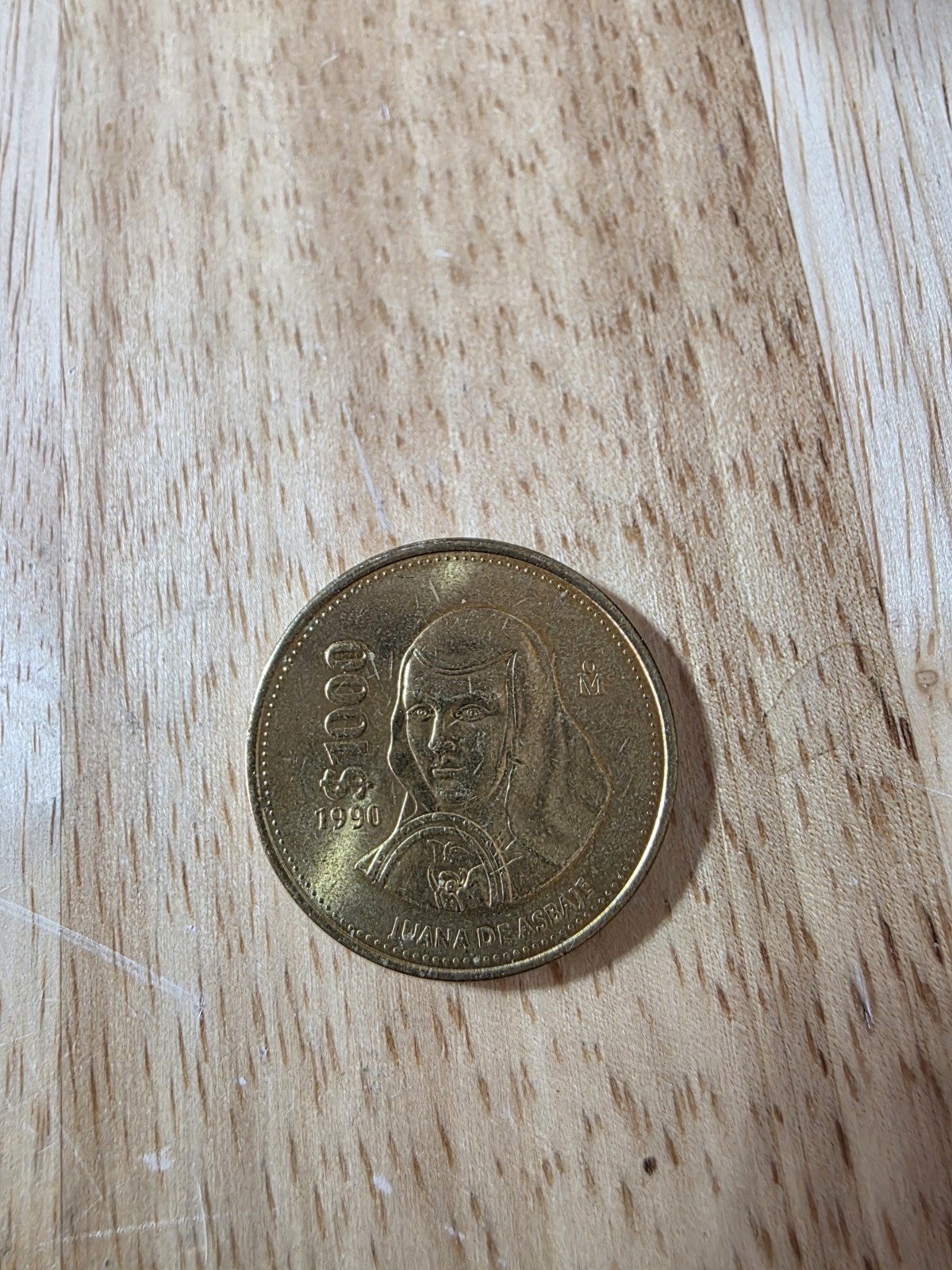 1989 Mexico 1000 Pesos - Coin Heavy 1989 Mexico 1000 Pesos - Coin Heavy