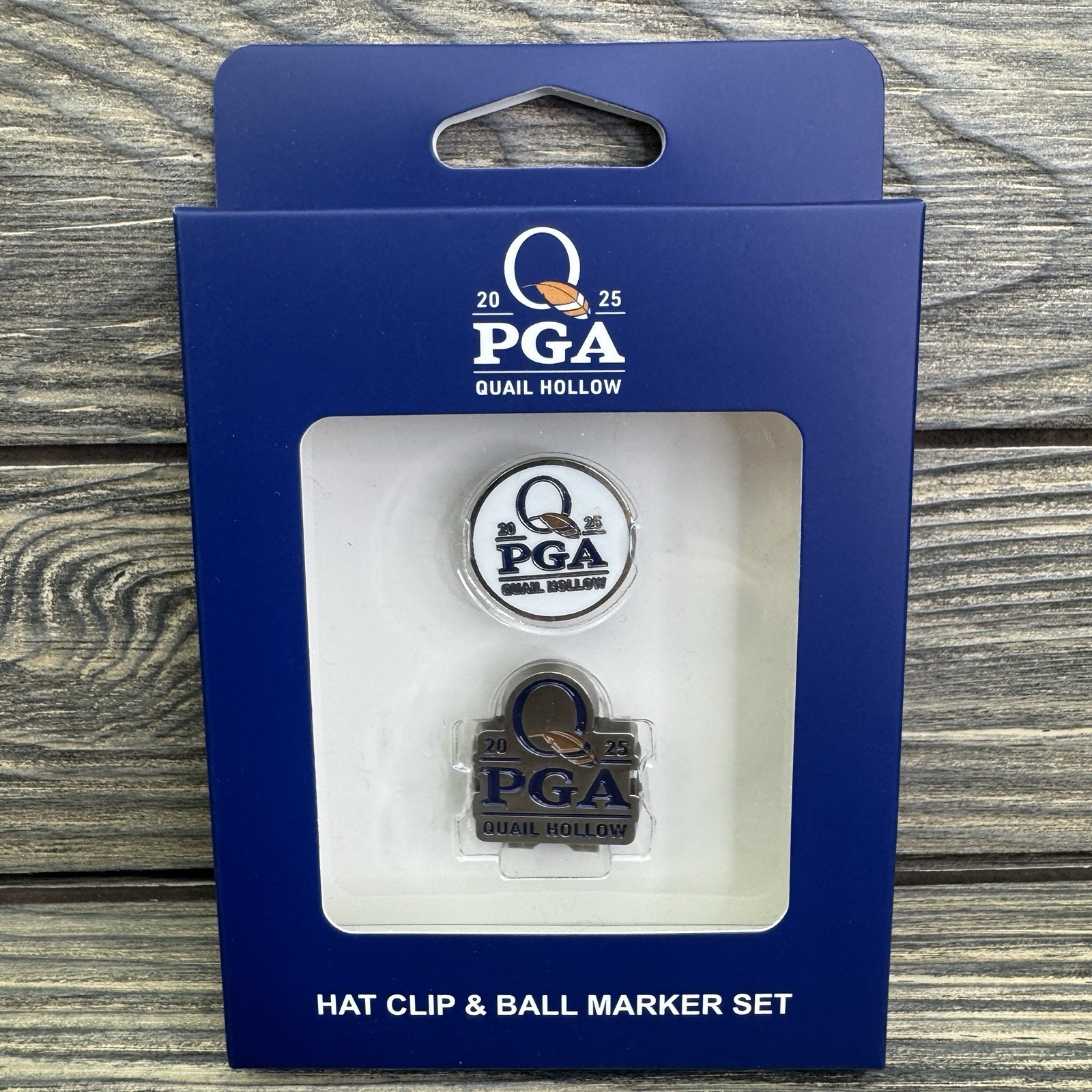 2025 Pga Championship Hat Clip & Ball Marker Set Quail Hollow Golf New Scheffler 2025 Pga Championship Hat Clip & Ball Marker Set Quail Hollow Golf New Scheffler