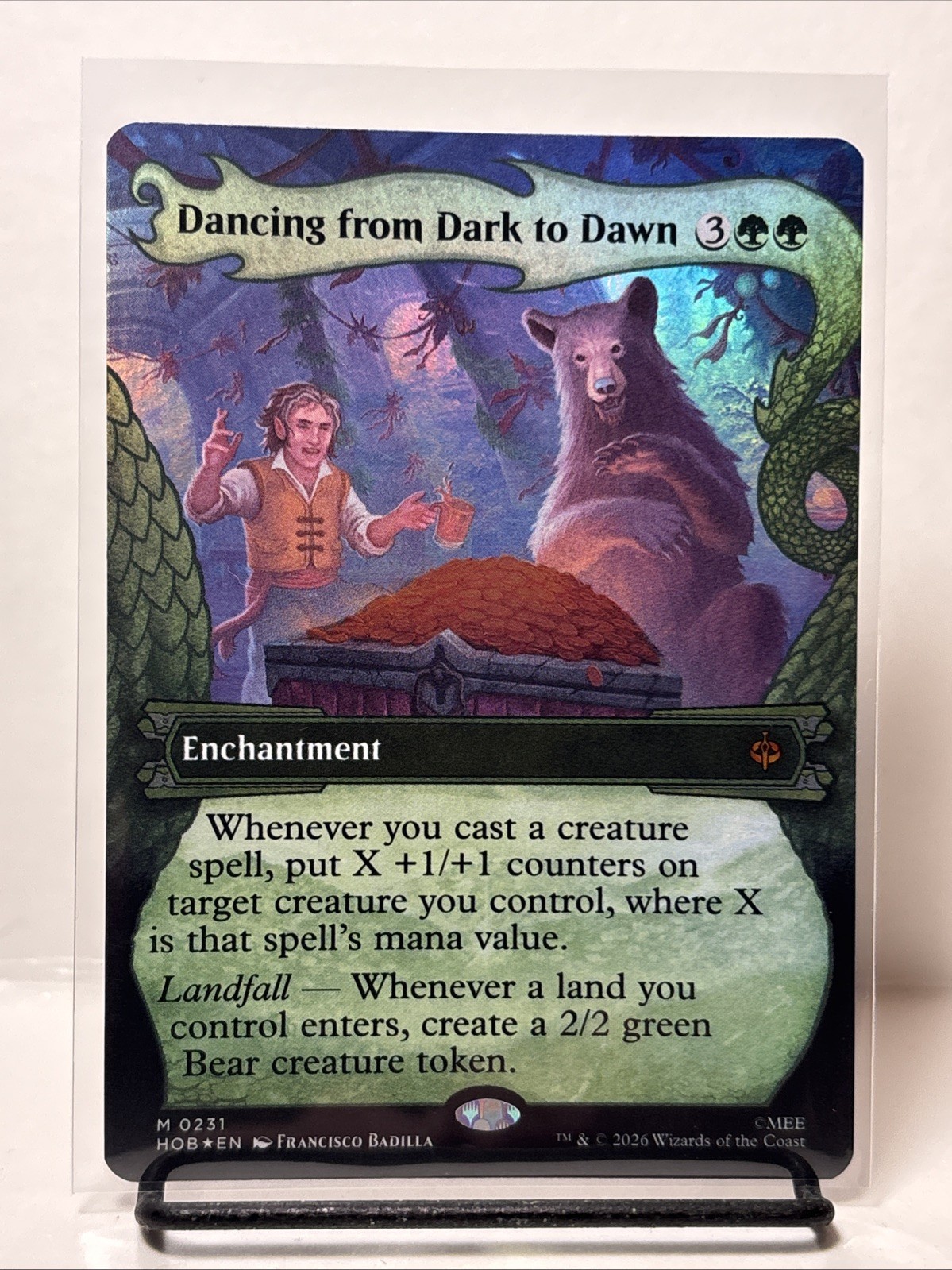 Dancing from Dark to Dawn (Foil) [Showcase] The Hobbit 0231 Mythic MTG