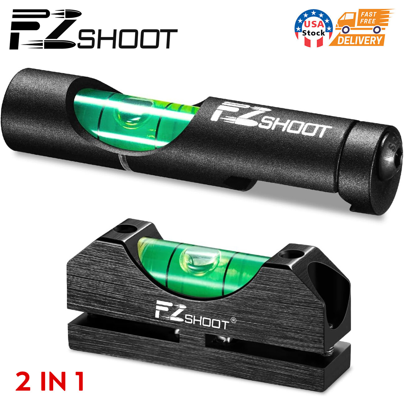 Upgraded Scope Leveling Combo Universal Magnetic Optics Scope Bubble Level Kit