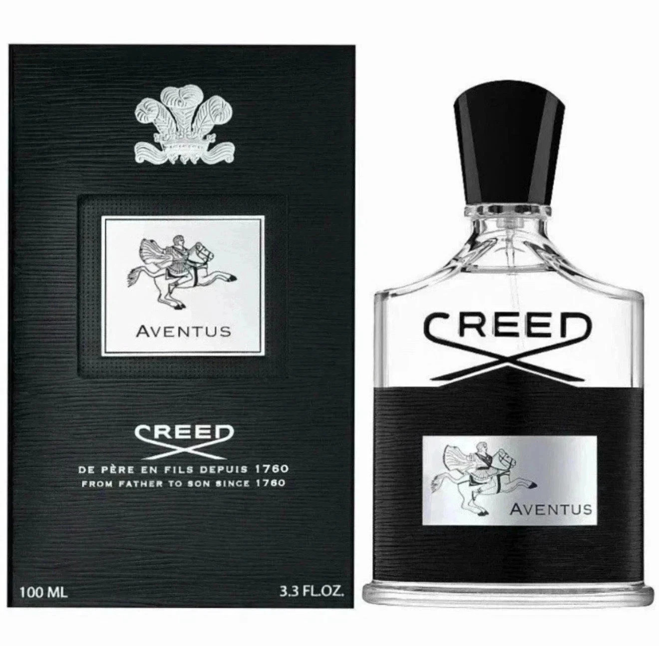 Aventus by Creed, 3.3 oz Spray for Men Tester 100ml , New In Box Aventus by C***