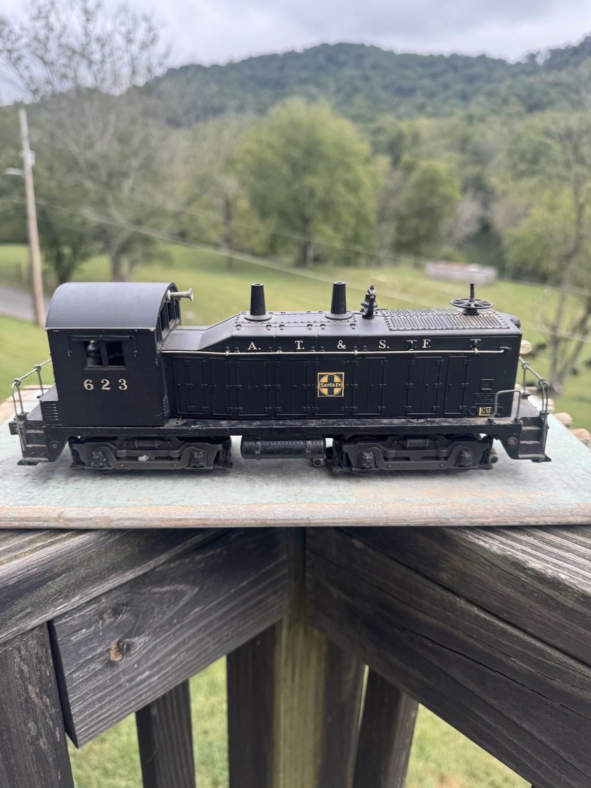 Lionel 623 Santa Fe Diesel Switcher Postwar O Gauge Untested Vintage ATSF