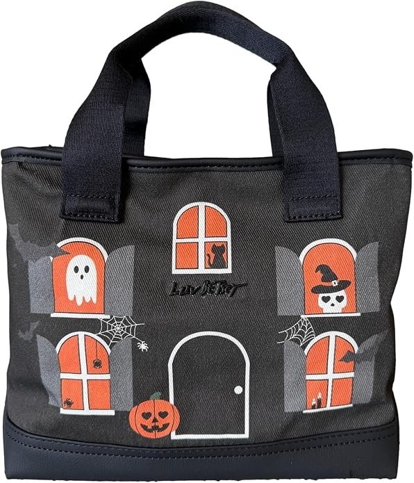 Luv Betsey Halloween Haunted House Ghost Dangle & Wallet 2 Pc Set Tote Crossbody