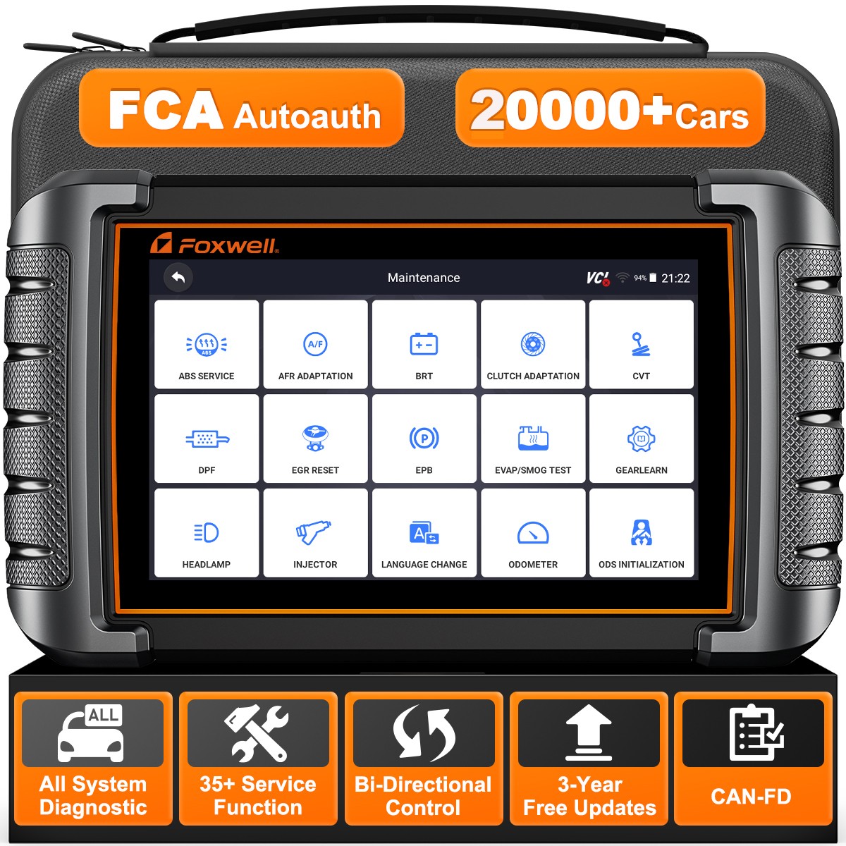 2026 Foxwell NT809 Pro All System Bidirectional Car OBD2 Scanner Diagnostic Tool