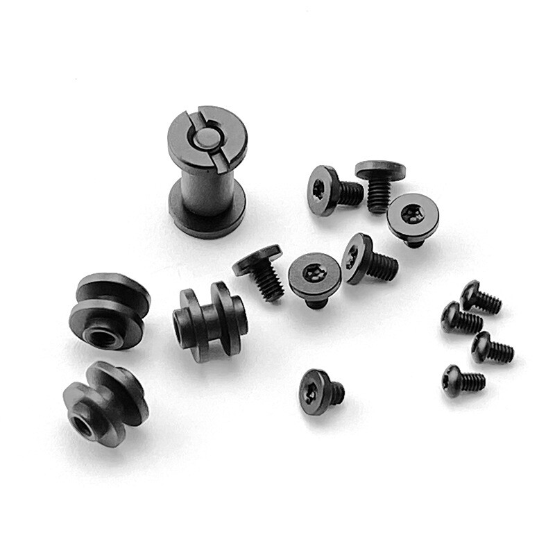 Titanium Pivot Standoffs Screws Set For EK Hinderer EKLIPSE 3.5\