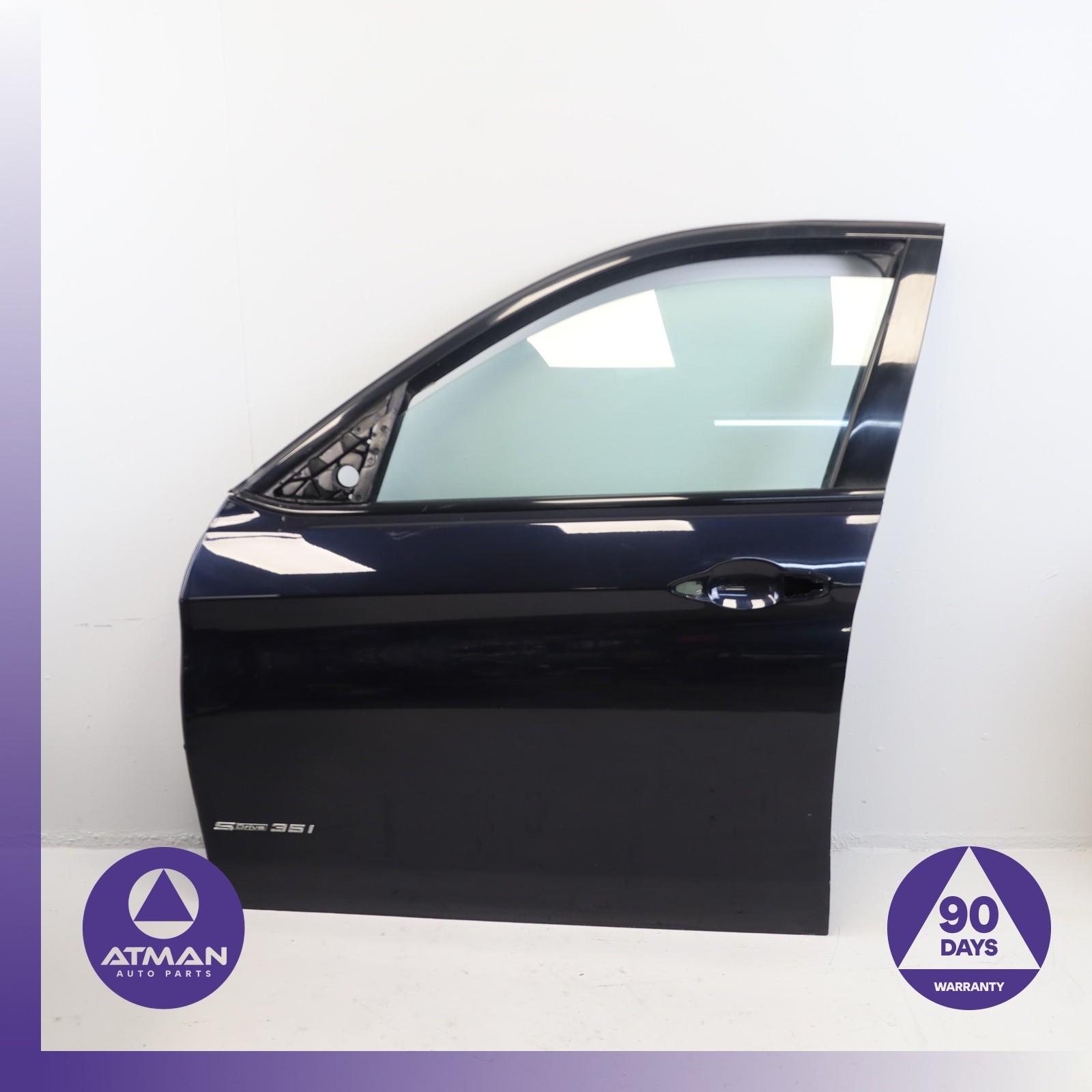 15-19 BMW F16 X6 Front Left Side Door Shell Panel Black 41517386741 OEM 15-19 BMW F16 X6 Front Left Side Door Shell Panel Black 41517386741 OEM