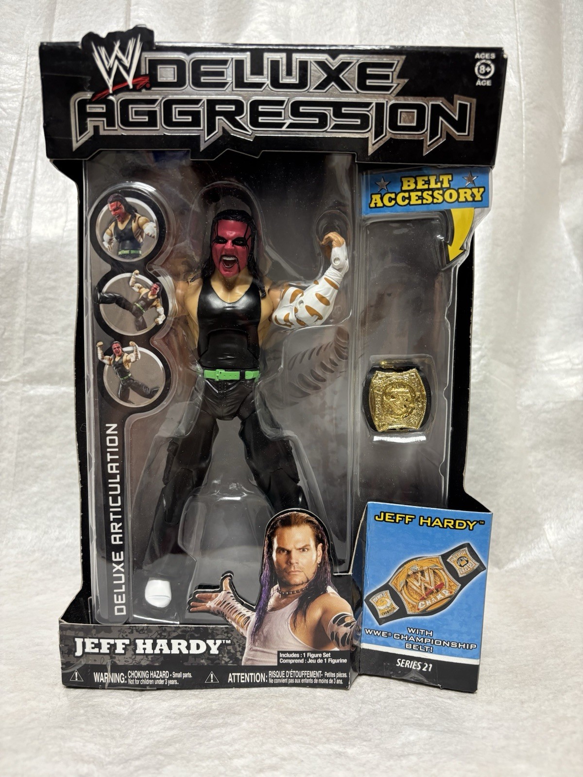 JEFF HARDY WWE Jakks Pacific Deluxe Aggression Series 21