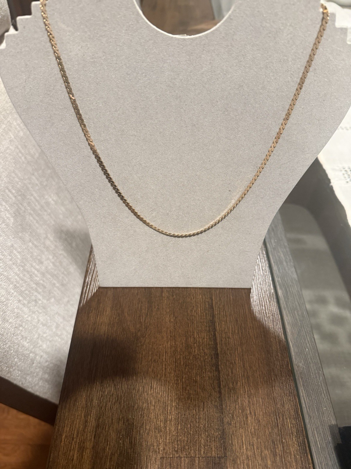 Vintage 14k gold double S style 22\ Vintage 14k gold double S style 22\