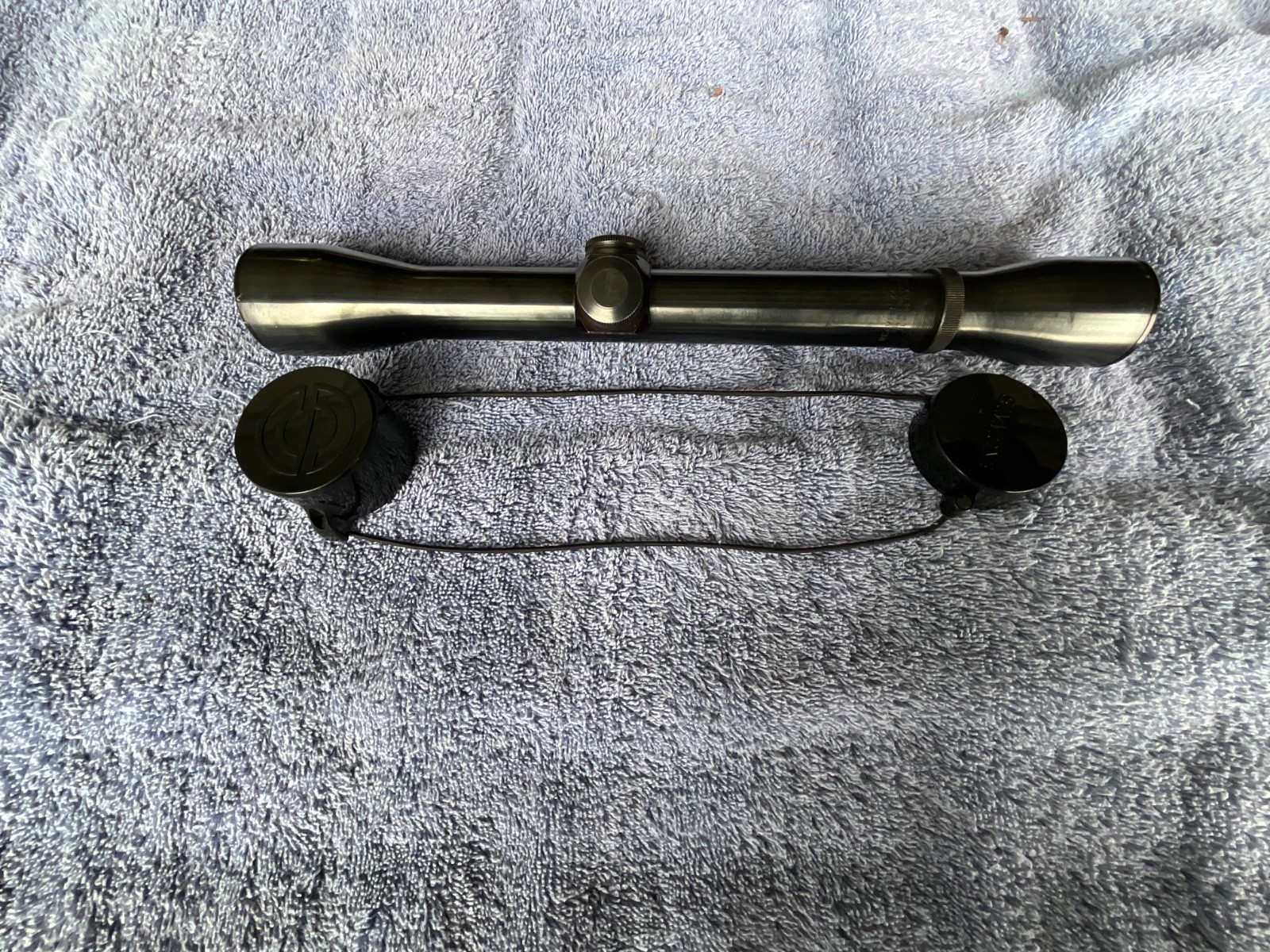 Vintage Weaver K4 60-B 1 Inch Steel Tube Fine Crosshair Rifle Scope El Paso, Tx