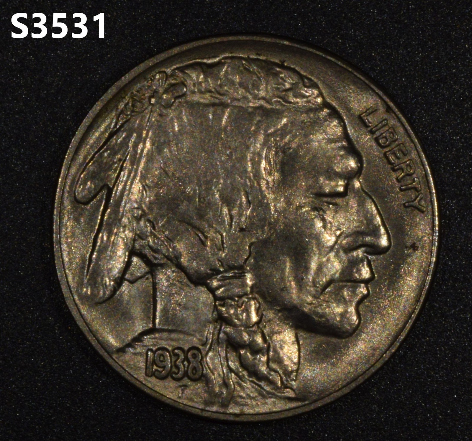 1938-D Buffalo Nickel \