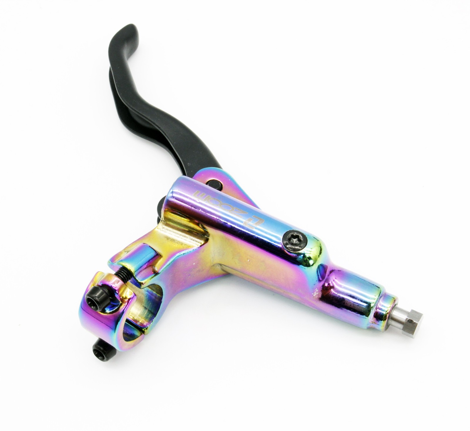 ZOOM HB975 MTB Bicycle Hydraulic Disc Brake Kit Inner Routing Rainbow OilSlick
