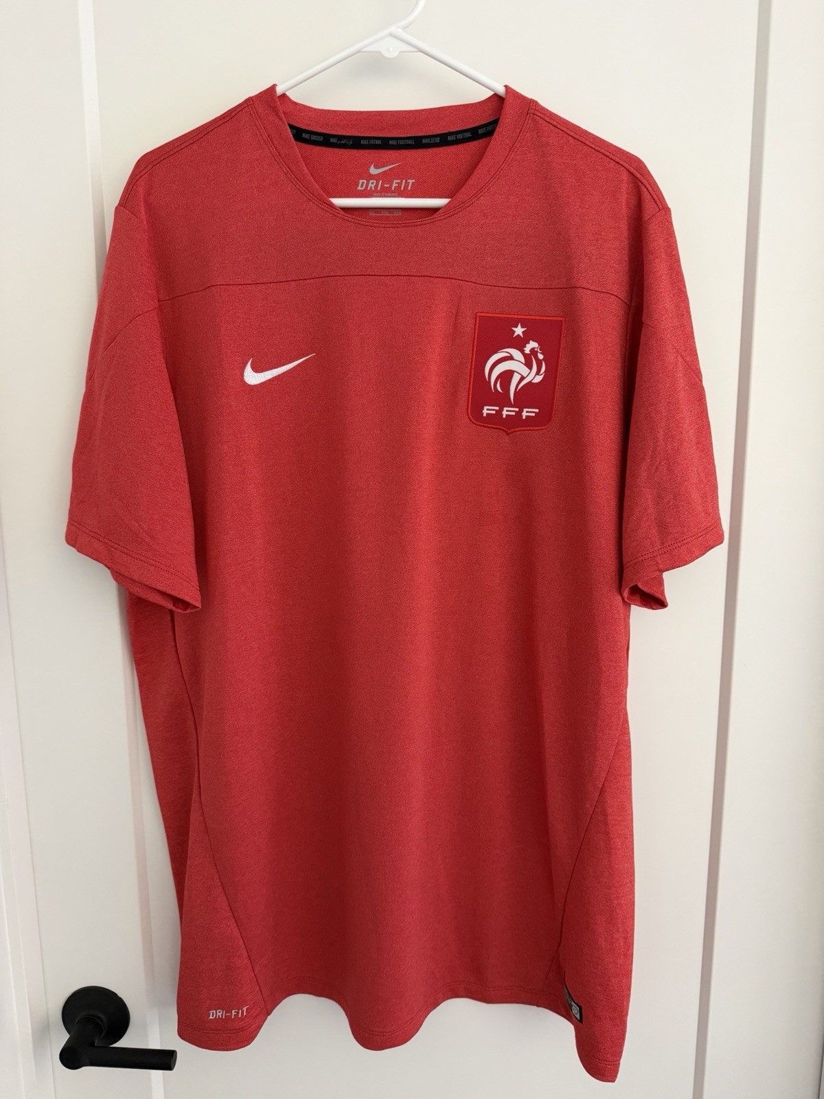 NWOT France National Team Jersey Kit - Nike Soccer - Men’s XXL  - Red - Dri Fit